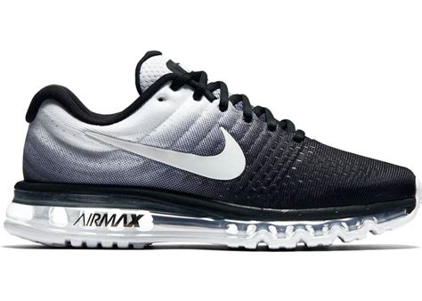 nike air max 2017 dames zwart wit|Black Air Max 2017 Nike Air Shoes.